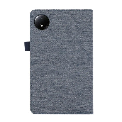 For Xiaomi Redmi Pad SE 4G 8.7 inch Leather Case Card Holder Cloth Texture Tablet Stand Cover