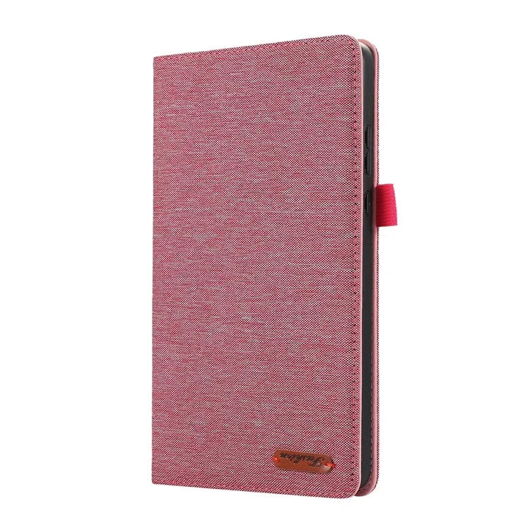 For Xiaomi Redmi Pad SE 4G 8.7 inch Leather Case Card Holder Cloth Texture Tablet Stand Cover
