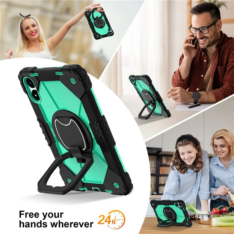 For Xiaomi Redmi Pad Pro 5G / Pad Pro / Poco Pad 4G Kickstand Case Silicone+PC Tablet Cover