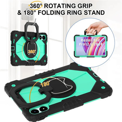 For Xiaomi Redmi Pad Pro 5G / Pad Pro / Poco Pad 4G Kickstand Case Silicone+PC Tablet Cover