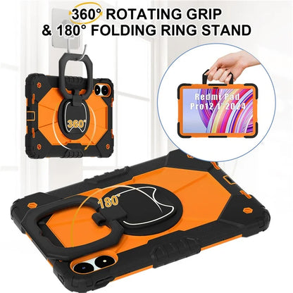 For Xiaomi Redmi Pad Pro 5G / Pad Pro / Poco Pad 4G Kickstand Case Silicone+PC Tablet Cover