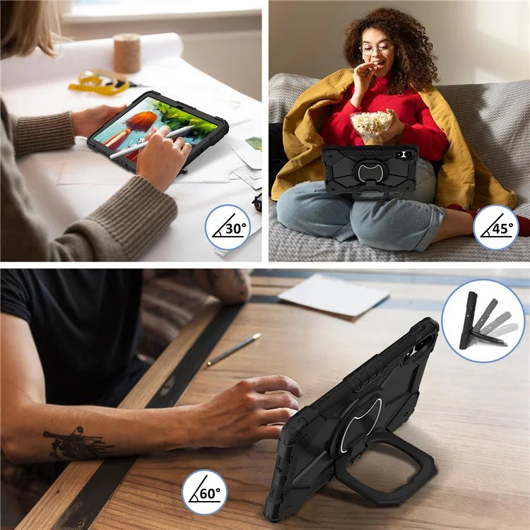 For Xiaomi Redmi Pad Pro 5G / Pad Pro / Poco Pad 4G Kickstand Case Silicone+PC Tablet Cover