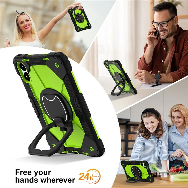 For Xiaomi Redmi Pad Pro 5G / Pad Pro / Poco Pad 4G Kickstand Case Silicone+PC Tablet Cover