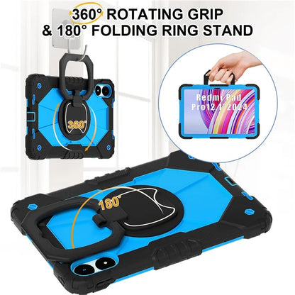 For Xiaomi Redmi Pad Pro 5G / Pad Pro / Poco Pad 4G Kickstand Case Silicone+PC Tablet Cover