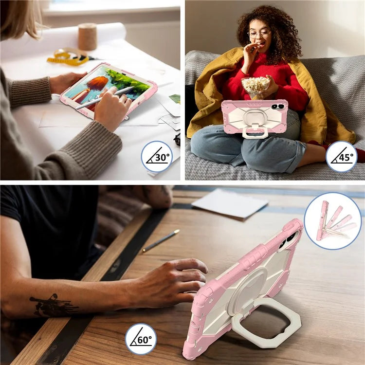 For Xiaomi Redmi Pad Pro 5G / Pad Pro / Poco Pad 4G Kickstand Case Silicone+PC Tablet Cover