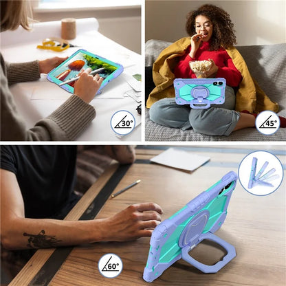 For Xiaomi Redmi Pad Pro 5G / Pad Pro / Poco Pad 4G Kickstand Case Silicone+PC Tablet Cover