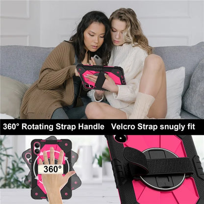 For Xiaomi Redmi Pad Pro 5G / Pad Pro / Poco Pad 4G Case Kickstand Silicone+PC Tablet Cover with Shoulder Strap