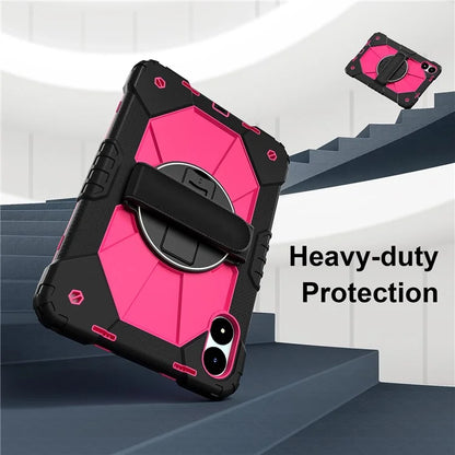 For Xiaomi Redmi Pad Pro 5G / Pad Pro / Poco Pad 4G Case Kickstand Silicone+PC Tablet Cover with Shoulder Strap