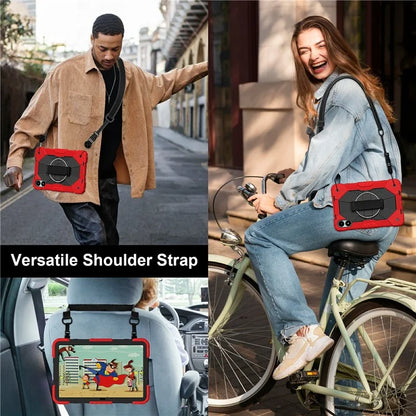 For Xiaomi Redmi Pad Pro 5G / Pad Pro / Poco Pad 4G Case Kickstand Silicone+PC Tablet Cover with Shoulder Strap