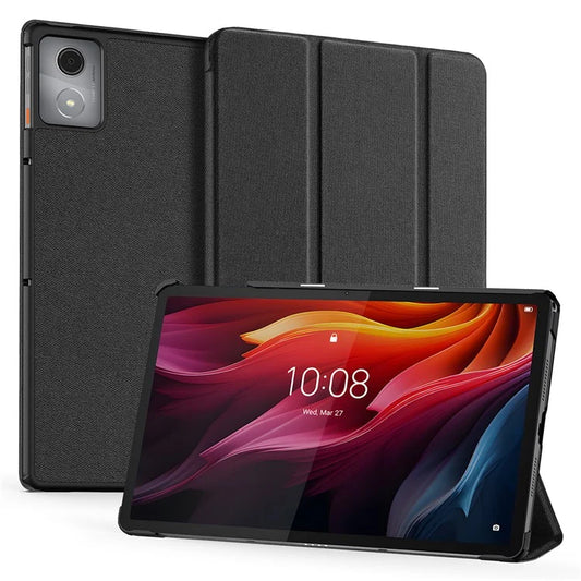 DUX DUCIS Domo Series for Lenovo Tab K11 Plus Case Tri-Fold Stand Leather Cover Auto Wake / Sleep