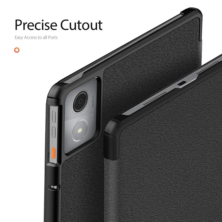 DUX DUCIS Domo Series for Lenovo Tab K11 Plus Case Tri-Fold Stand Leather Cover Auto Wake / Sleep