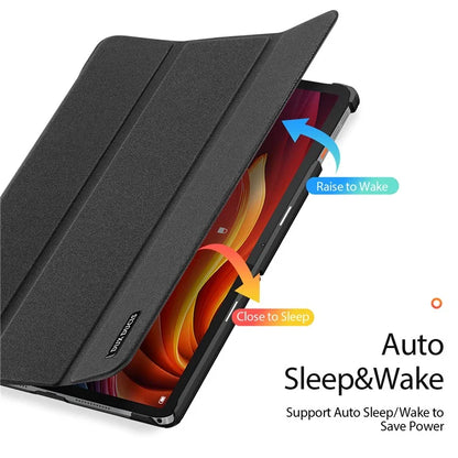 DUX DUCIS Domo Series for Lenovo Tab K11 Plus Case Tri-Fold Stand Leather Cover Auto Wake / Sleep