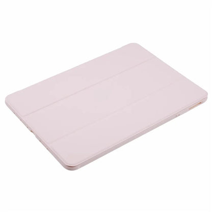 For OnePlus Pad 2 Case PU Leather+Silicone Tri-Fold Stand Tablet Cover
