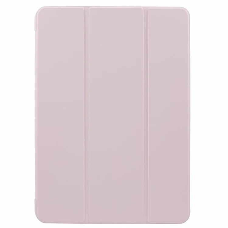 For OnePlus Pad 2 Case PU Leather+Silicone Tri-Fold Stand Tablet Cover