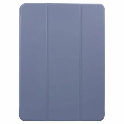 For OnePlus Pad 2 Case PU Leather+Silicone Tri-Fold Stand Tablet Cover