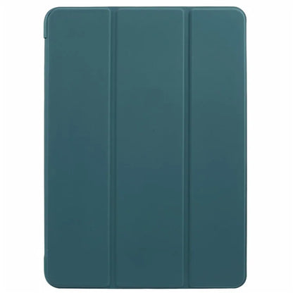For OnePlus Pad 2 Case PU Leather+Silicone Tri-Fold Stand Tablet Cover
