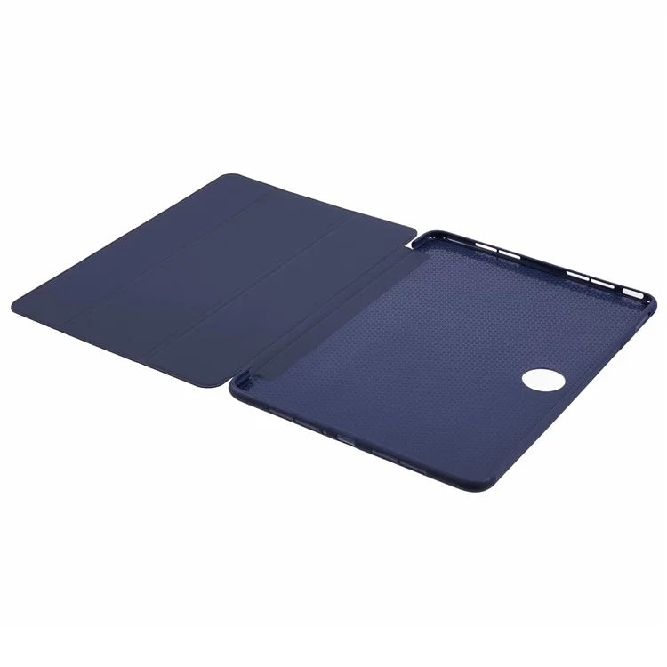 For OnePlus Pad 2 Case PU Leather+Silicone Tri-Fold Stand Tablet Cover