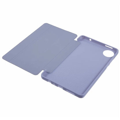For Xiaomi Redmi Pad SE 4G 8.7 inch Case PU Leather+Silicone Tri-Fold Stand Tablet Cover