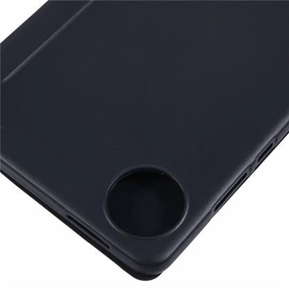 For Xiaomi Redmi Pad SE 4G 8.7 inch Case PU Leather+Silicone Tri-Fold Stand Tablet Cover