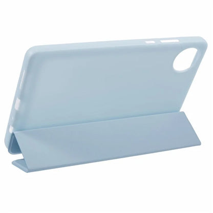 For Xiaomi Redmi Pad SE 4G 8.7 inch Case PU Leather+Silicone Tri-Fold Stand Tablet Cover