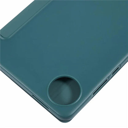 For Xiaomi Redmi Pad SE 4G 8.7 inch Case PU Leather+Silicone Tri-Fold Stand Tablet Cover