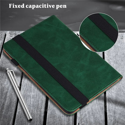 For Xiaomi Redmi Pad SE 4G 8.7 inch Case Line Imprinted PU Leather Card Holder Tablet Stand Cover