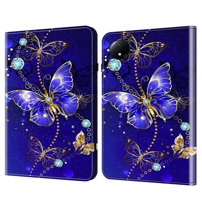 For Xiaomi Redmi Pad SE 4G 8.7 inch Case Pattern Printed Leather Tablet Cover with Card Slot