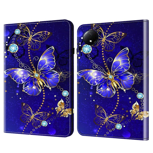 For Xiaomi Redmi Pad SE 4G 8.7 inch Case Pattern Printed Leather Tablet Cover with Card Slot