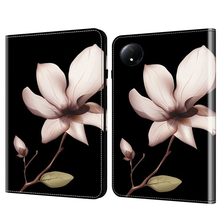 For Xiaomi Redmi Pad SE 4G 8.7 inch Case Pattern Printed Leather Tablet Cover with Card Slot