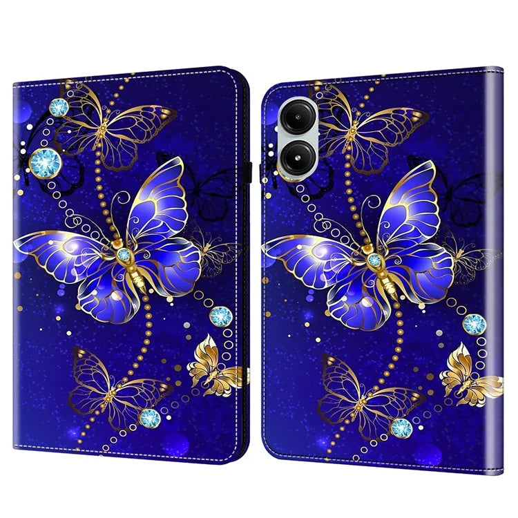 For Xiaomi Redmi Pad Pro Case Pattern Printed Leather Tablet Cover with Card Slot