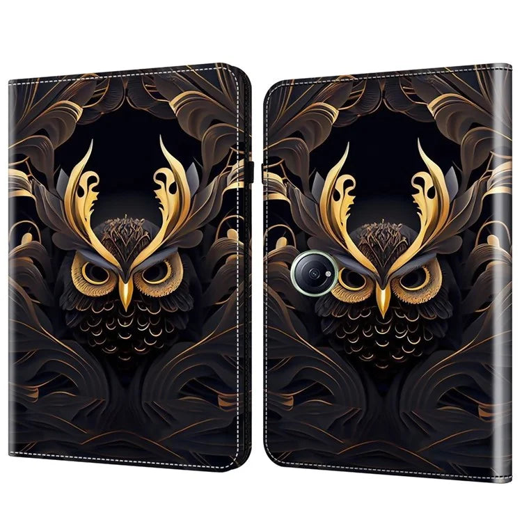 For OnePlus Pad 2  /  Pad Pro Case Flip Stand Leather Tablet Cover Pattern Printed