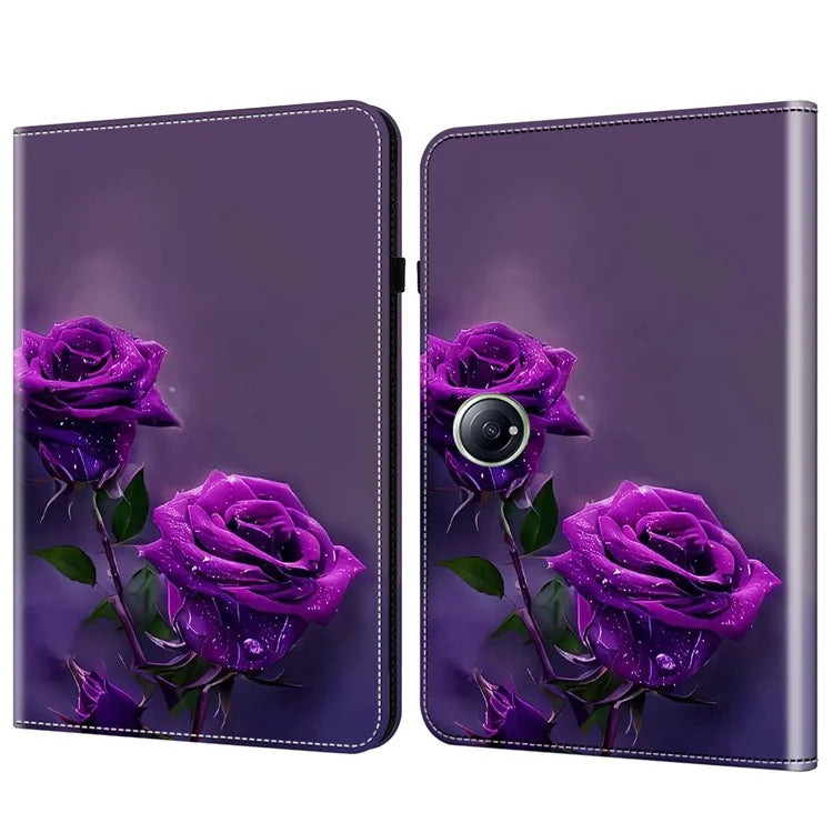 For OnePlus Pad 2  /  Pad Pro Case Flip Stand Leather Tablet Cover Pattern Printed