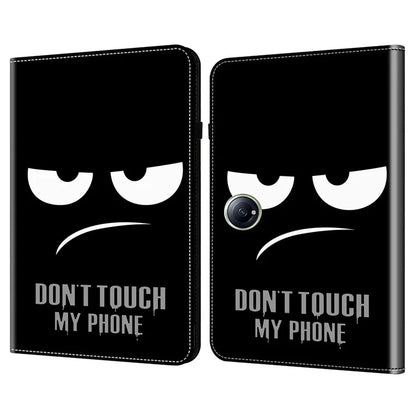 For OnePlus Pad 2  /  Pad Pro Case Pattern Printed Leather Tablet Cover with Card Slot