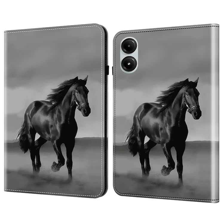 For Xiaomi Redmi Pad Pro Case Flip Stand Leather Tablet Cover Pattern Printed