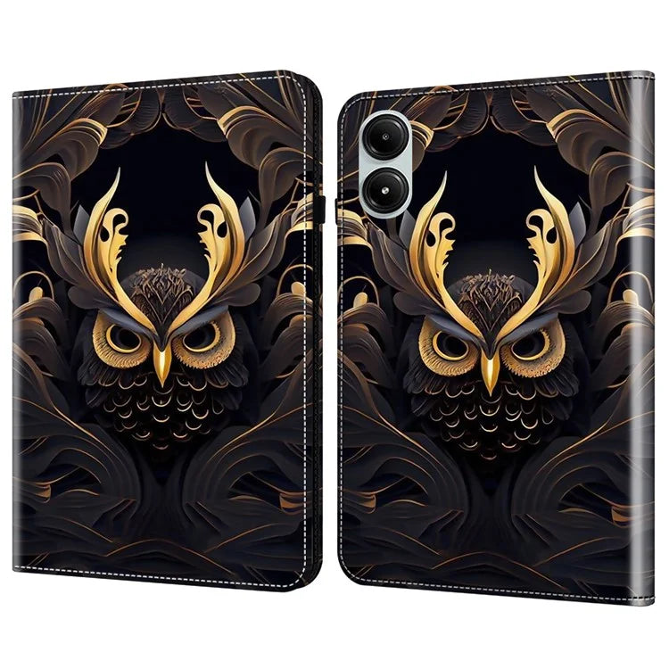 For Xiaomi Redmi Pad Pro Case Flip Stand Leather Tablet Cover Pattern Printed