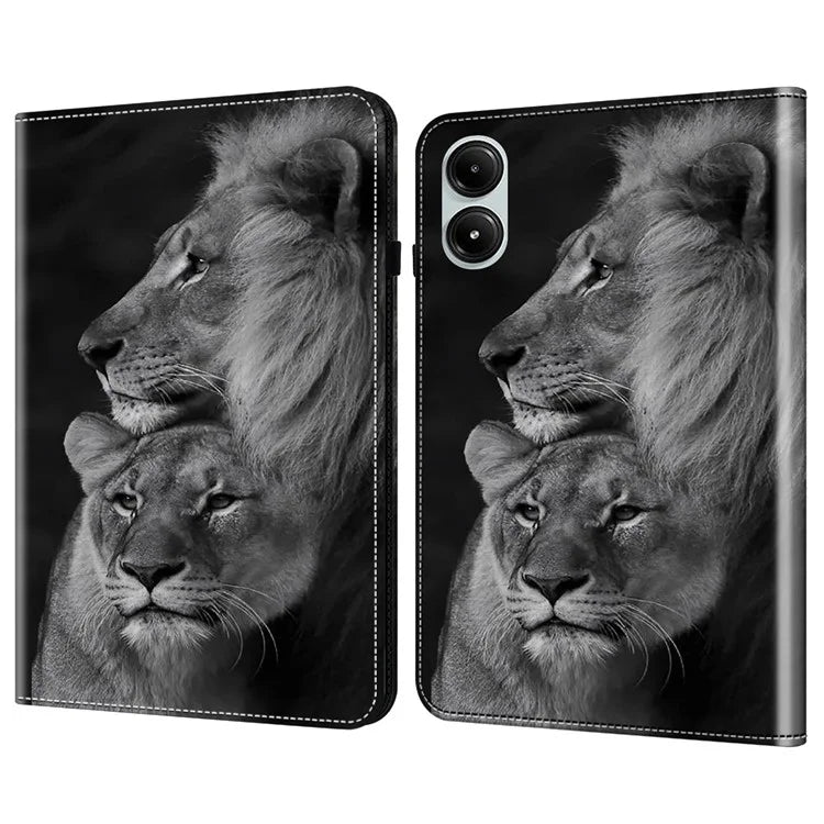 For Xiaomi Redmi Pad Pro Case Flip Stand Leather Tablet Cover Pattern Printed