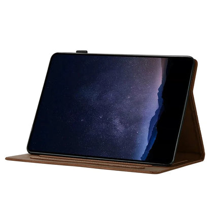 For Samsung Galaxy Tab A9 Case Honeycomb Printed Leather Tablet Cover with Card Slot