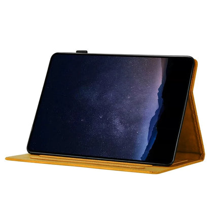 For Samsung Galaxy Tab A7 Lite 8.7-inch T220  /  T225 Case Honeycomb Printed Leather Tablet Cover with Card Slot