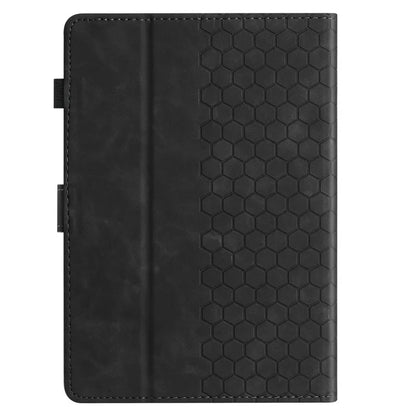 For Amazon Kindle Paperwhite 4 (2018)  /  3 (2015)  /  2 (2015)  /  1 (2015) Case Honeycomb Printed Leather Tablet Cover with Card Slot