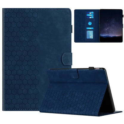 For Amazon Kindle Paperwhite 4 (2018)  /  3 (2015)  /  2 (2015)  /  1 (2015) Case Honeycomb Printed Leather Tablet Cover with Card Slot