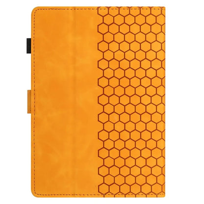 For Amazon Kindle Paperwhite 4 (2018)  /  3 (2015)  /  2 (2015)  /  1 (2015) Case Honeycomb Printed Leather Tablet Cover with Card Slot