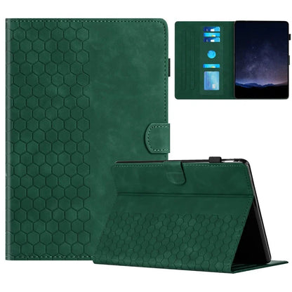 For Amazon Kindle Paperwhite (2021) Case Honeycomb Printed Leather Tablet Cover with Card Slot