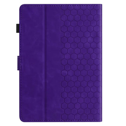 For Amazon Kindle Paperwhite (2021) Case Honeycomb Printed Leather Tablet Cover with Card Slot