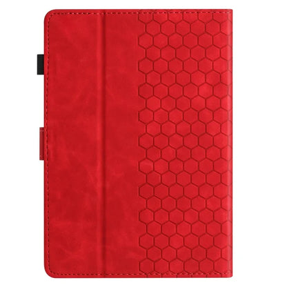 For Amazon Kindle Paperwhite (2021) Case Honeycomb Printed Leather Tablet Cover with Card Slot