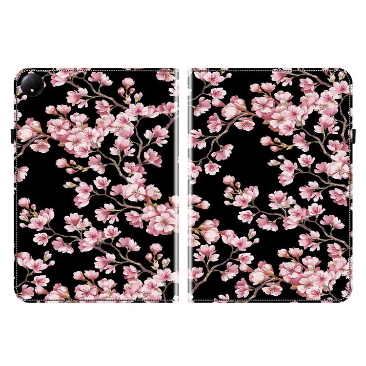 For Xiaomi Redmi Pad SE 4G 8.7 inch Leather Case Pattern Printed Stand Tablet Cover with Card Slots