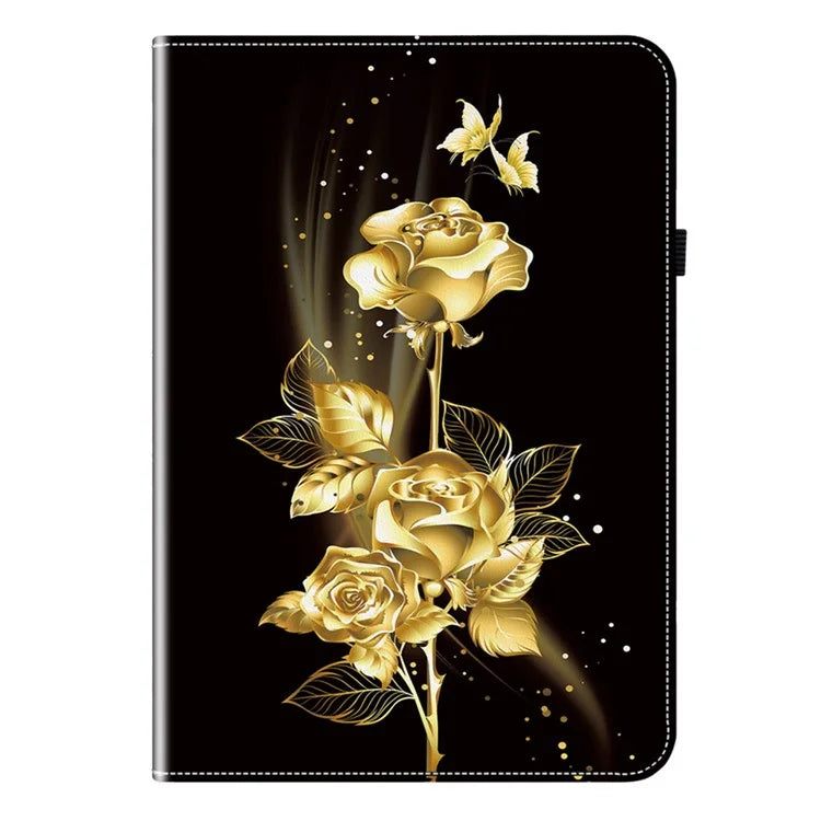 For Xiaomi Redmi Pad SE 4G 8.7 inch Leather Case Pattern Printed Stand Tablet Cover with Card Slots