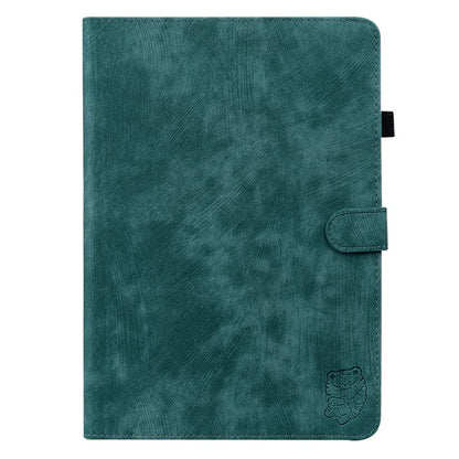 For Xiaomi Redmi Pad SE 4G 8.7 inch Cases Tiger Imprint Anti-Scratch PU Leather Tablet Cover
