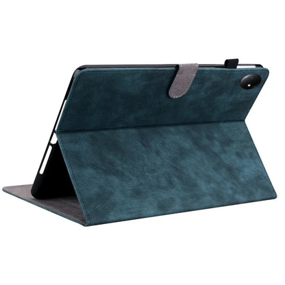 For Xiaomi Redmi Pad SE 4G 8.7 inch Cases Tiger Imprint Anti-Scratch PU Leather Tablet Cover