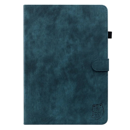 For Xiaomi Redmi Pad SE 4G 8.7 inch Cases Tiger Imprint Anti-Scratch PU Leather Tablet Cover