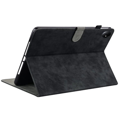 For Xiaomi Redmi Pad SE 4G 8.7 inch Cases Tiger Imprint Anti-Scratch PU Leather Tablet Cover